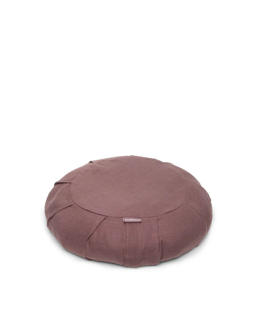 linen round meditation cushion cover - Image 12