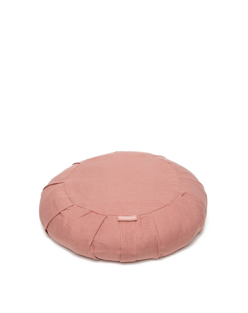 linen round meditation cushion cover - Image 13